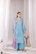 Hania – Aqua Blossom Elegance