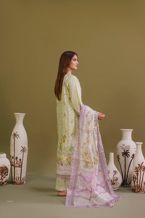 Alina – Lemon Lilac Elegance