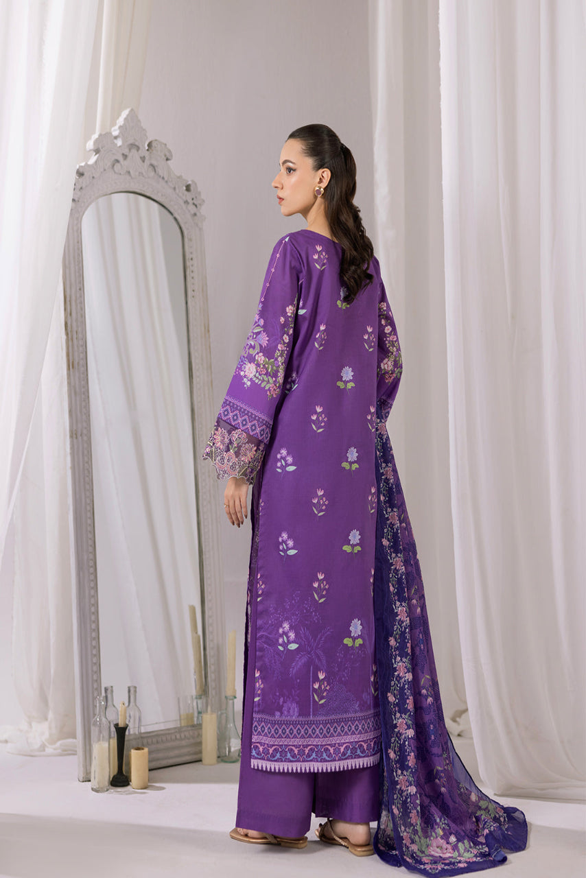 Zainab – Royal Violet Elegance